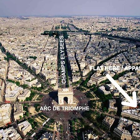 Cosy Appartment Arc De Triomphe Champs Elysees Paris Exterior photo