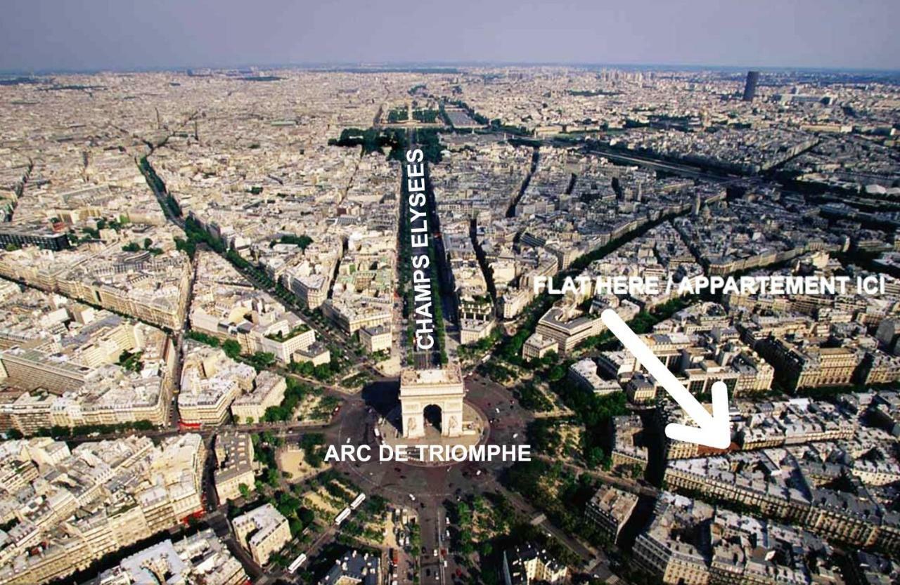 Cosy Appartment Arc De Triomphe Champs Elysees Paris Exterior photo